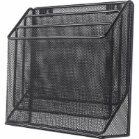 Lorell Organizer 3-Tier 12-3/4 Wx3-1/2 Dx11-1/2 H Black 84138