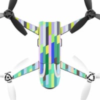 MightySkins PABEBOP2-Fruit Stripes Skin Decal Wrap for Parrot Bebop 2 Quadcopter Drone - Frui