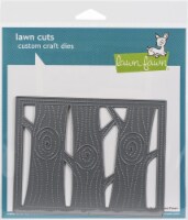 Lawn Cuts Custom Craft Die -Lift The Flap Tree Backdrop