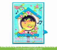 Lawn Cuts Custom Craft Die -Magic Iris Birdhouse Add-On