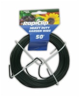 Rapiclip 50 Ft. Green Vinyl-Coated Heavy-Duty Garden Wire 834
