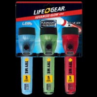 Life Gear® Advanced Glow LED Flashlight - Assorted Perspective: Main