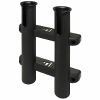 Sea-Dog Two Pole Side Mount Rod Storage Rack - Black Perspective: Main