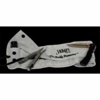 Sackups SAK808 Protector 10 Knife Roll for Folders, Plain Grey