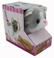 Cloud The Mechanical Kitten - Gray + White