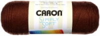 Caron Simply Soft Solids Yarn-Chocolate