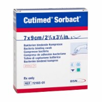 Cutimed Sorbact Antimicrobial Mesh Dressing 2-4/5 X 3-1/2 Inch Rectangle Gauze 7216511 5 Ct