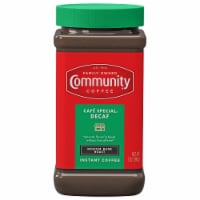 Community Coffee® Decaf Cafe Special® Medium-Dark Roast Instant Coffee Perspective: Main