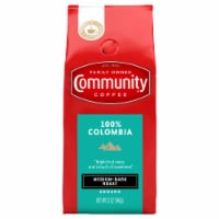 Community Coffee® 100% Colombia Medium-Dark Roast Ground Coffee Perspective: Main