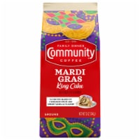 Community Coffee® Mardi Gras King Cake Ground Coffee Perspective: Main