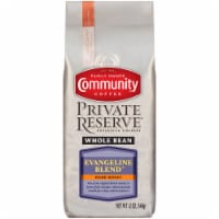 Community Coffee Private Reserve Evangeline Blend Dark Roast Whole Bean Coffee Perspective: Main