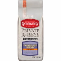 Community Coffee Private Reserve Evangeline Blend Dark Roast Whole Bean Coffee Perspective: Main