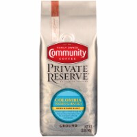 Community Coffee Private Reserve Colombia Medium-Dark Roast Ground Coffee Perspective: Main