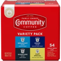 Community Coffee Single-Serve Cups Variety Pack Perspective: Main