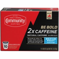 Community® Coffee Be Bold 2x Caffeine Medium Roast Coffee Single-Serve Cups Perspective: Main