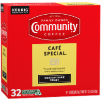 Community® Coffee Cafe Special Medium-Dark Roast Single Serve Pods Perspective: Main