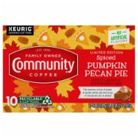 Community Coffee® Spiced Pumpkin Pecan Pie Coffee Pods Perspective: Main