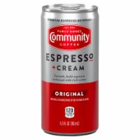 Community Coffee Original Cream + Espresso Beverage Perspective: Main