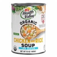 Health Valley Organic® No Salt Added Chicken Rice Soup Perspective: Main