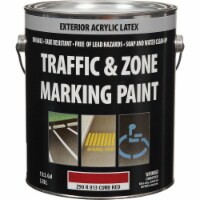Traffic And Zone Curb Red Latex Gallon Traffic Paint Z90R00813-16