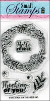 Hot Off the Press Small Stamps Flowers and Swirls Stamp - 6 Piece Perspective: Main