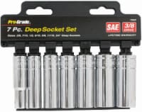 ProGrade Deep Socket Set 3/8-Inch Drive Perspective: Main