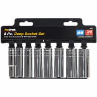 Pro-Grade Deep Socket Set - 3/8-Inch Drive Perspective: Main