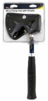 Allied Camp Axe with Sheath - Silver/Black