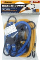 CargoLoc™ Bungee Cords - 4 Piece - Blue/Yellow Perspective: Main