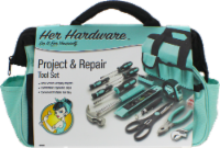 Her Hardware Project & Repair Tool Set - Teal Perspective: Main