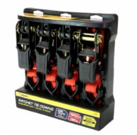 CargoLoc Ratchet Tie Down 4 Pack Perspective: Main