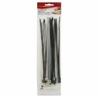 CargoLoc 8-Inch Cable Ties - Clear/Black