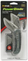 Pro-Grade 2-Blade Folding Knife - Gray/Black Perspective: Main