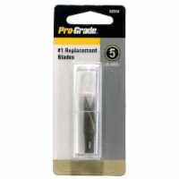 Pro-Grade #1 Rubber Grip Precision Aluminum Knife - Black/Silver Perspective: Main