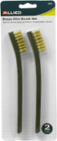 Allied 83253 Brass Wire Brush Set - 2 Piece