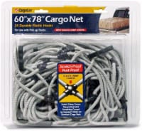 CargoLoc Cargo Net with Sealed Crimp Covers - Silver Perspective: Main