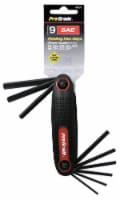 Pro-Grade® SAE Folding Hex Key Set