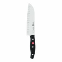 Zwilling TWIN Signature Hollow Edge Santoku Knife Perspective: Main