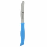 ZWILLING TWIN Grip 4.5-inch Serrated Utility Knife - Blue