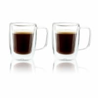 Henckels Cafe Roma 2-pc Double-Wall Glassware 4.5 oz Double Espresso Mug Set