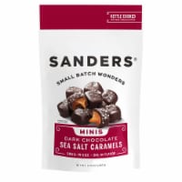 Sanders® Dark Chocolate Sea Salt Caramel Mini Bites Perspective: Main