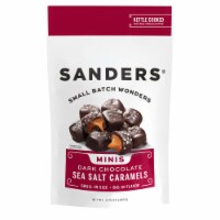 Sanders® Dark Chocolate Sea Salt Caramel Mini Bites Perspective: Main