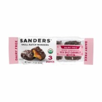 Sanders® Dairy Free Dark Chocolate Sea Salt Caramels Perspective: Main