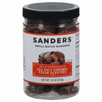 Sanders® Milk Chocolate Sea Salt Pecan Caramel Cluster