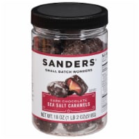 Sanders® Dark Chocolate Sea Salt Caramels