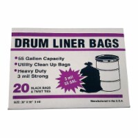 Primrose Plastics 6792626 55 gal Drum Liner Twist Ties - Pack of 20