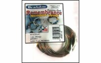 Remembrance Memory Wire Bracelet .62mm .25oz-Bright - 75 Coils
