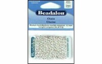 Beadalon Chain Curb Medium 4.1mm Silver 2M