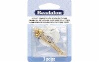 Beadalon Instant Pendant Round 36.6x1.6mm Gold