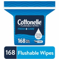 Cottonelle Fresh Care Flushable Wet Wipes Refill Pack Adult Wet Wipes